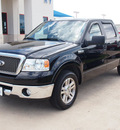 ford f 150 2007 black lariat flex fuel 8 cylinders rear wheel drive automatic with overdrive 76567