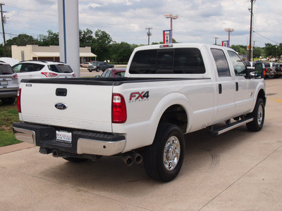 ford f 350 super duty 2012 white xlt biodiesel 8 cylinders 4 wheel drive automatic with overdrive 76567