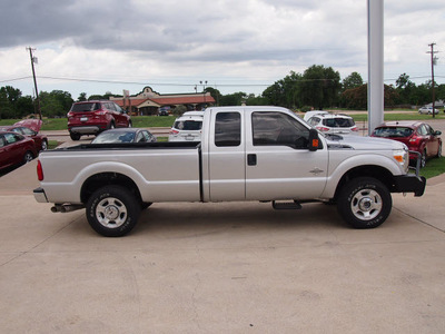 ford f 250 super duty 2011 silver xlt biodiesel 8 cylinders 4 wheel drive automatic with overdrive 76567