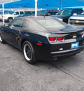 chevrolet camaro 2013 black coupe ls gasoline 6 cylinders rear wheel drive 6 speed manual 76206