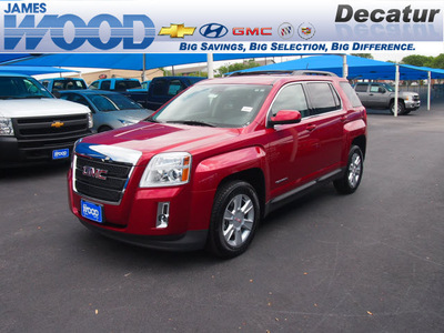gmc terrain 2013 red suv sle 2 gasoline 4 cylinders front wheel drive 6 speed automatic 76206
