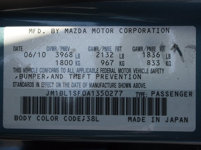 mazda mazda3 2010 blue sedan gasoline 4 cylinders front wheel drive not specified 78214