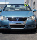 volkswagen eos 2007 blue 2 0t gasoline 4 cylinders front wheel drive automatic 79407