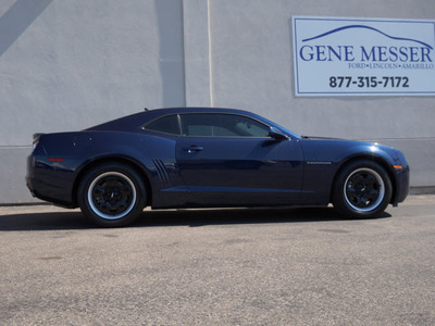 chevrolet camaro 2012 blue coupe ls gasoline 6 cylinders rear wheel drive automatic 79407