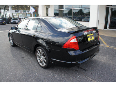 ford fusion 2011 tuxedo black sedan sel gasoline 4 cylinders front wheel drive automatic with overdrive 07724