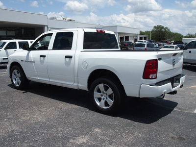 ram 1500 2012 white st gasoline 8 cylinders 2 wheel drive automatic 78016