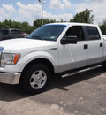 ford f 150 2009 white xlt gasoline 8 cylinders 2 wheel drive automatic 78016