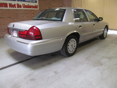 mercury grand marquis 2004 silver sedan gs gasoline 8 cylinders rear wheel drive automatic with overdrive 44883