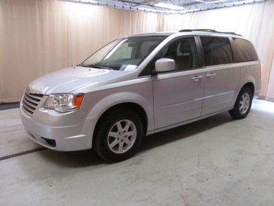 chrysler town and country 2010 silver van touring gasoline 6 cylinders front wheel drive automatic 44883