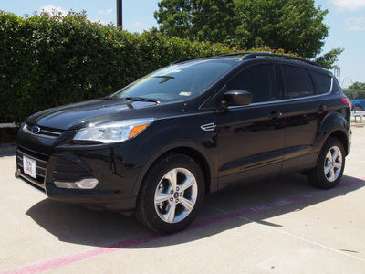 ford escape 2013 black suv se gasoline 4 cylinders front wheel drive automatic 76011