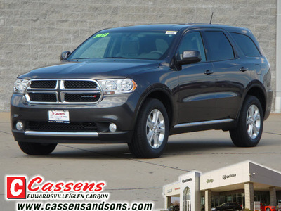 dodge durango 2013 gray suv sxt gasoline 6 cylinders all whee drive automatic 62034