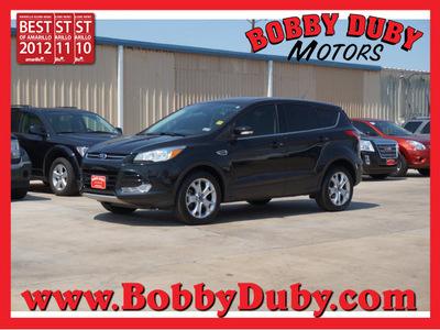ford escape 2013 black suv sel gasoline 4 cylinders front wheel drive automatic 79110