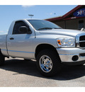 dodge ram 1500 2007 silver pickup truck gasoline 8 cylinders 4 wheel drive automatic with overdrive 77587