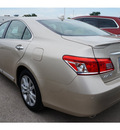 lexus es 350 2010 beige sedan gasoline 6 cylinders front wheel drive automatic 78729