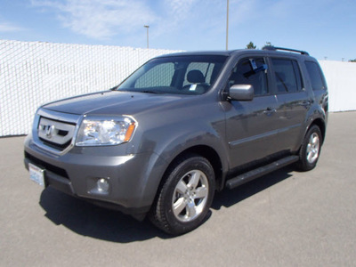 honda pilot 2011 dk  gray suv ex l gasoline 6 cylinders front wheel drive automatic with overdrive 99352