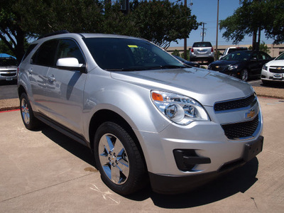 chevrolet equinox 2013 silver lt gasoline 4 cylinders front wheel drive automatic 75075