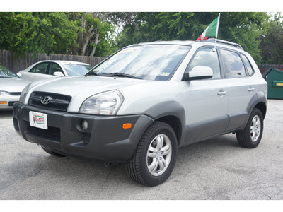 hyundai tucson 2008 silver suv limited v6 gasoline 89376 front wheel drive not specified 78224