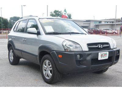 hyundai tucson 2008 silver suv limited v6 gasoline 89376 front wheel drive not specified 78224