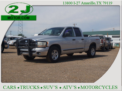 dodge ram 1500 2006 silver pickup truck st gasoline 8 cylinders rear wheel drive automatic 79119