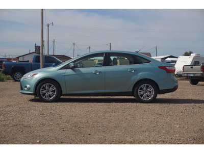ford focus 2012 green sedan sel flex fuel 4 cylinders front wheel drive automatic 79119