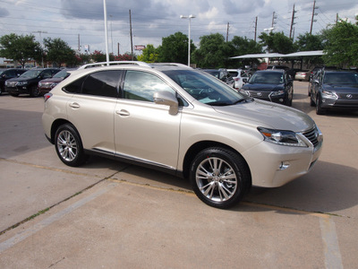 lexus rx 350 2013 beige suv gasoline 6 cylinders front wheel drive automatic 77074