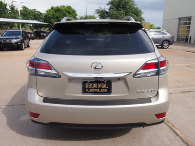 lexus rx 350 2013 beige suv gasoline 6 cylinders front wheel drive automatic 77074