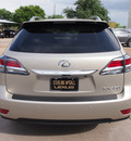 lexus rx 350 2013 beige suv gasoline 6 cylinders front wheel drive automatic 77074