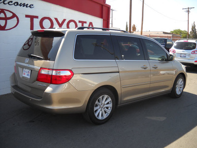 honda odyssey 2005 gold van touring gasoline 6 cylinders front wheel drive automatic 79925