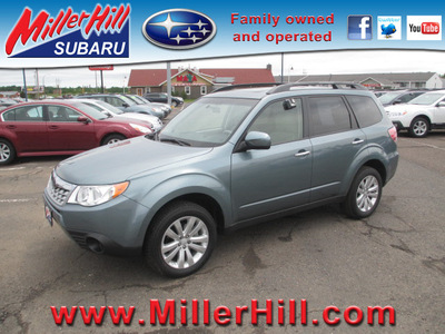 subaru forester 2012 lt  green wagon 2 5x premium gasoline 4 cylinders all whee drive autostick 55811