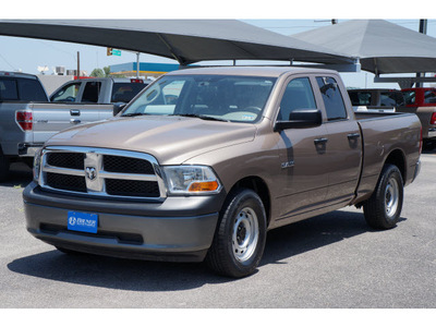 dodge ram 1500 2010 lt  brown pickup truck st 6 cylinders automatic 76401