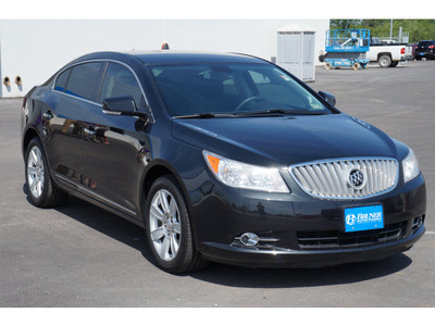 buick lacrosse 2010 black sedan cxl 6 cylinders automatic 76801