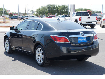 buick lacrosse 2010 black sedan cxl 6 cylinders automatic 76801