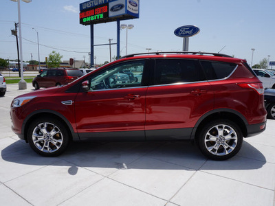 ford escape 2013 red suv sel gasoline 4 cylinders front wheel drive automatic 75062
