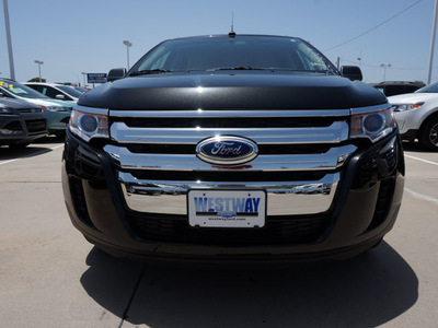ford edge 2013 black se gasoline 6 cylinders front wheel drive automatic 75062