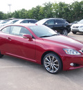 lexus is 350c 2013 red gasoline 6 cylinders rear wheel drive automatic 77074