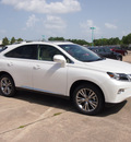 lexus rx 350 2013 white suv gasoline 6 cylinders front wheel drive automatic 77074