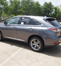 lexus rx 450h 2013 gray suv hybrid 6 cylinders front wheel drive automatic 77074