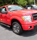 ford f 150 2013 red stx flex fuel 8 cylinders 2 wheel drive automatic 32401