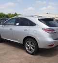 lexus rx 350 2013 silver suv gasoline 6 cylinders front wheel drive automatic 77074