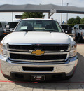 chevrolet silverado 2500hd 2013 white work truck gasoline 8 cylinders 4 wheel drive automatic 76051