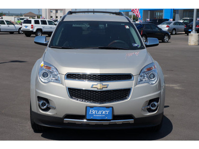 chevrolet equinox 2011 gold ltz flex fuel 6 cylinders front wheel drive automatic 76801