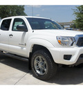 toyota tacoma 2013 white prerunner gasoline 4 cylinders 2 wheel drive automatic 78232