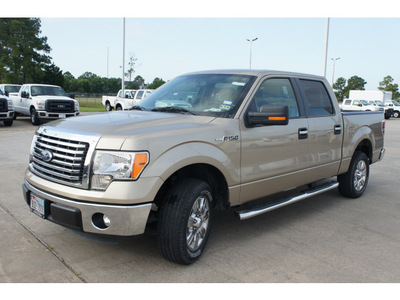 ford f 150 2011 beige xlt flex fuel 8 cylinders 2 wheel drive automatic 77539