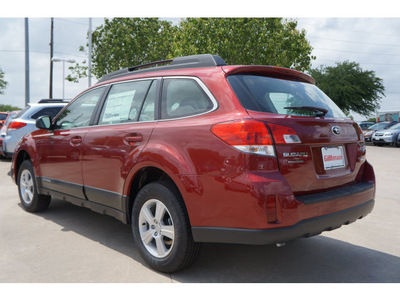 subaru outback 2013 red wagon 2 5i gasoline 4 cylinders all whee drive cont  variable trans  77099