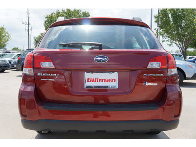 subaru outback 2013 red wagon 2 5i gasoline 4 cylinders all whee drive cont  variable trans  77099