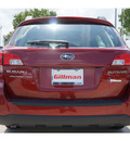 subaru outback 2013 red wagon 2 5i gasoline 4 cylinders all whee drive cont  variable trans  77099