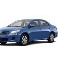 toyota corolla 2013 lt  blue sedan gasoline 4 cylinders front wheel drive not specified 75067