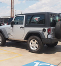 jeep wrangler 2011 silver suv sport gasoline 6 cylinders 4 wheel drive automatic 79110