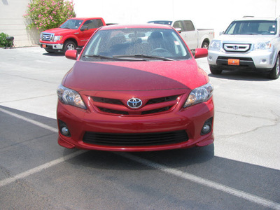 toyota corolla 2012 red sedan gasoline 4 cylinders front wheel drive automatic 79936