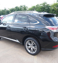 lexus rx 350 2013 black suv gasoline 6 cylinders front wheel drive automatic 77074